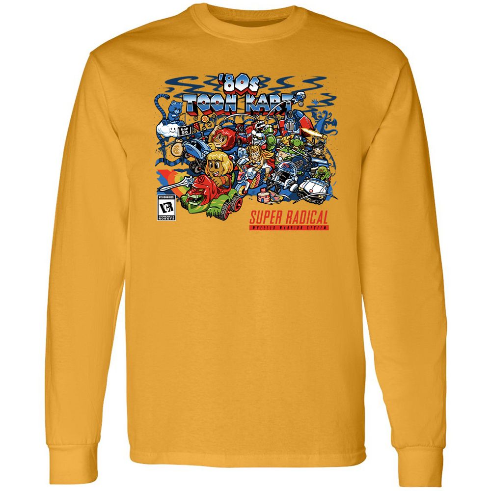 Long Sleeve T-Shirt - TYWGF8A9 - Gold - 9