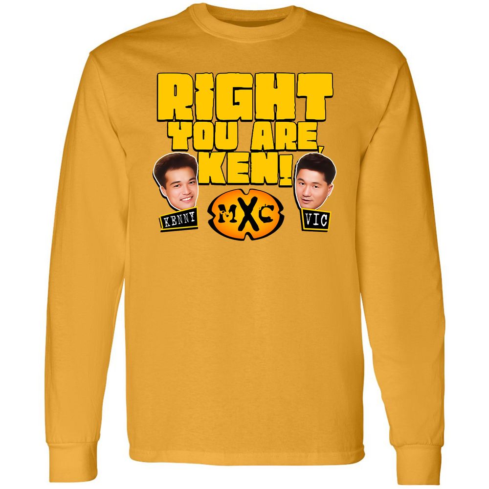 RIGHT YOU ARE, KEN! - Gold - 9