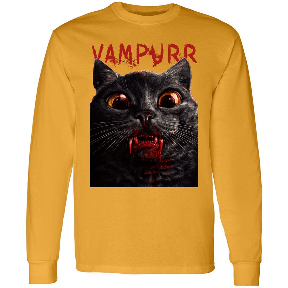 Long Sleeve T-Shirt - WAAS86FK - Gold - 9