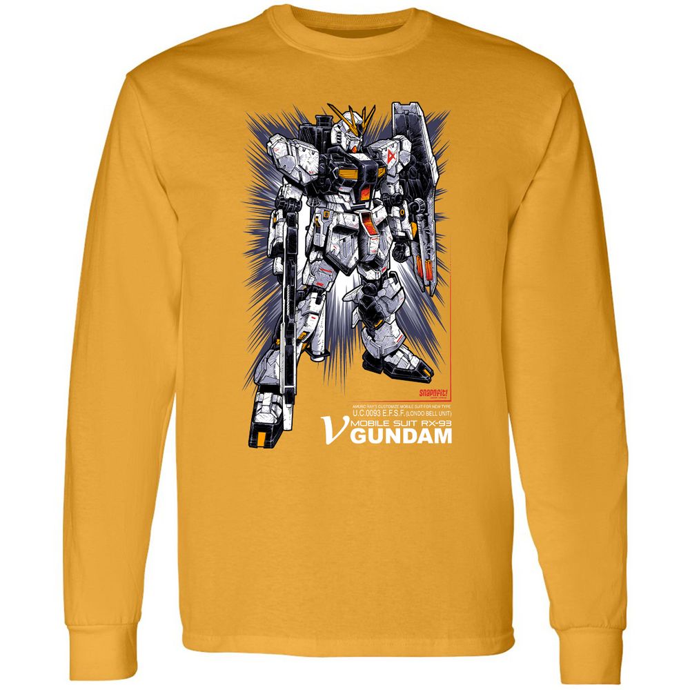 Long Sleeve T-Shirt - MXZBTDH3 - Gold - 9