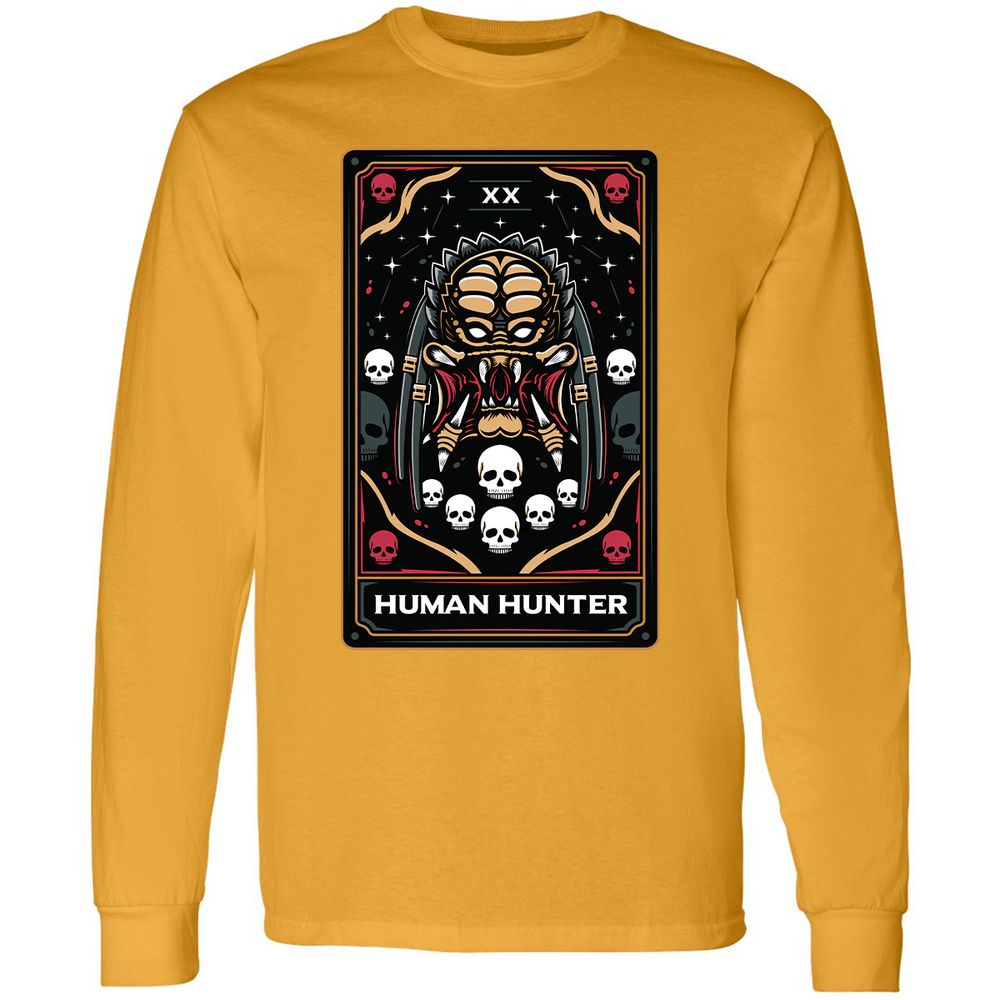 Long Sleeve T-Shirt - K5UN3HDR - Gold - 9