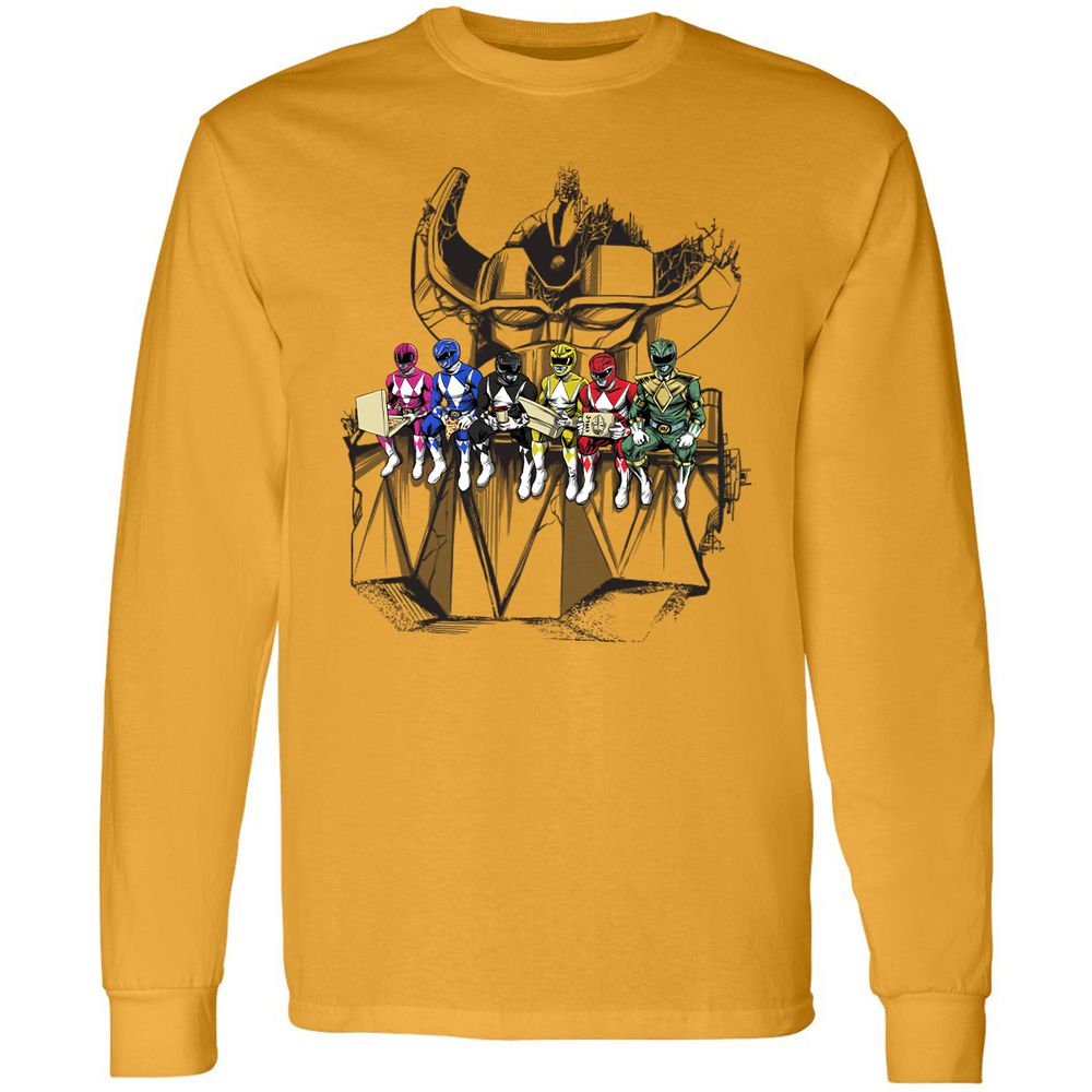 Long Sleeve T-Shirt - 5YDQ5CJM - Gold - 9