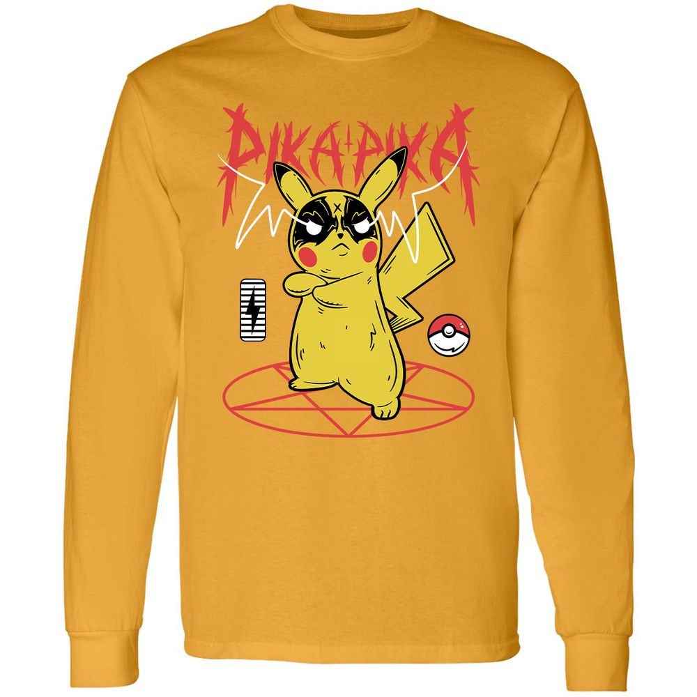 Long Sleeve T-Shirt - 244F35M7 - Gold - 9