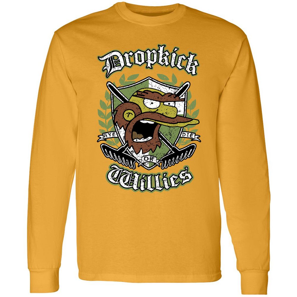 Long Sleeve T-Shirt - M75NPY72 - Gold - 9