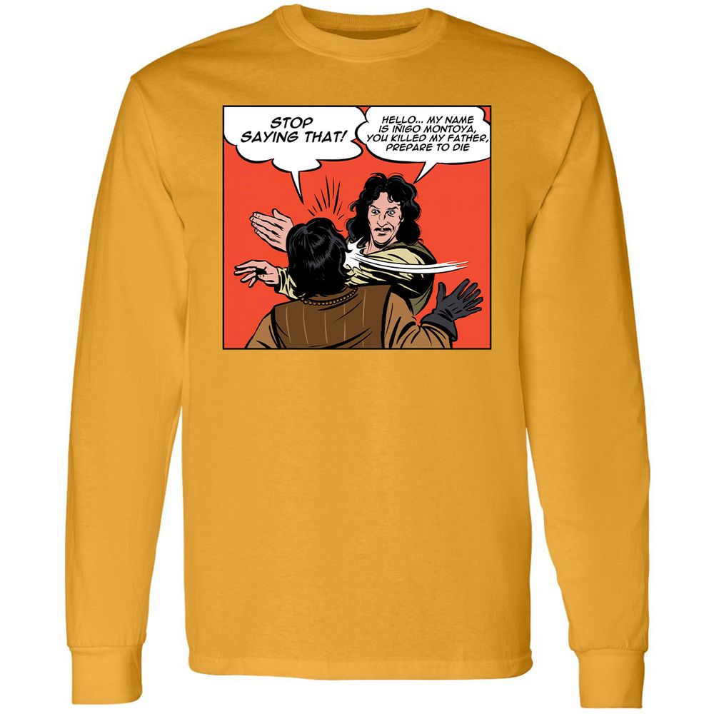 Long Sleeve T-Shirt - LSGLMH2E - Gold - 9