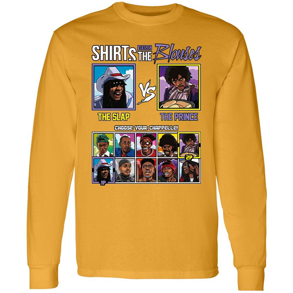 Long Sleeve T-Shirt - U31FC8L7 - Gold - 9