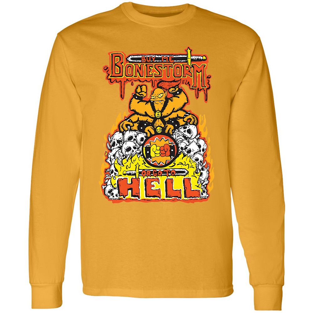 Long Sleeve T-Shirt - 5JJMVSED - Gold - 9