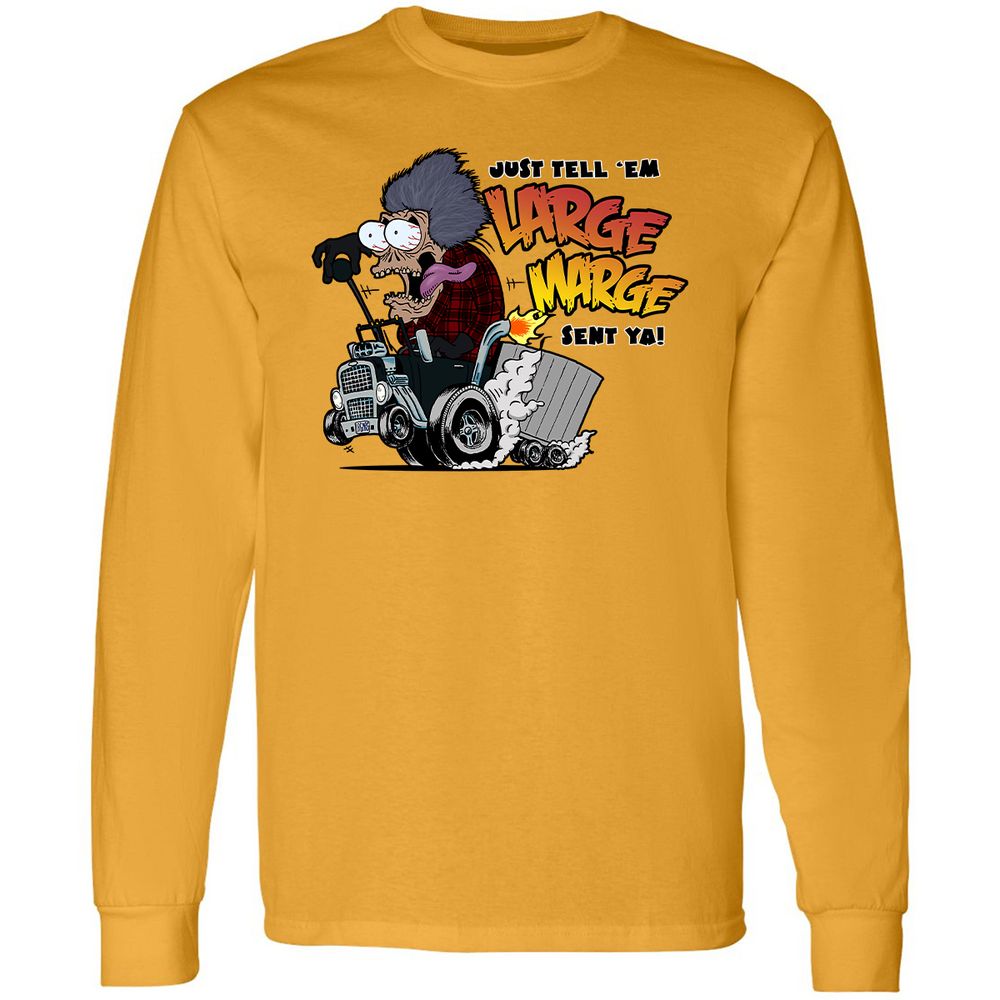 Long Sleeve T-Shirt - 6ESRHJCR - Gold - 9