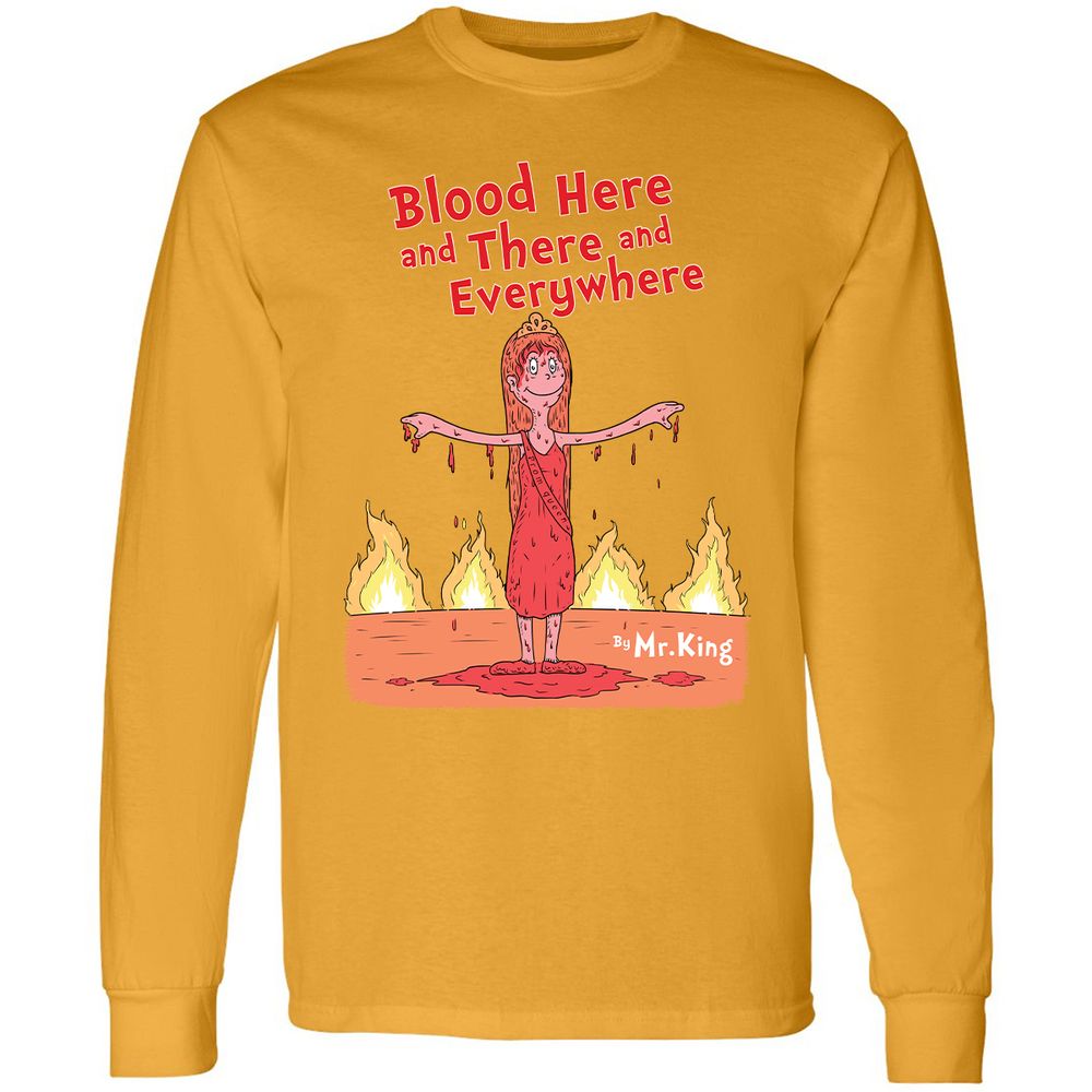 Long Sleeve T-Shirt - T9FHDWHL - Gold - 9