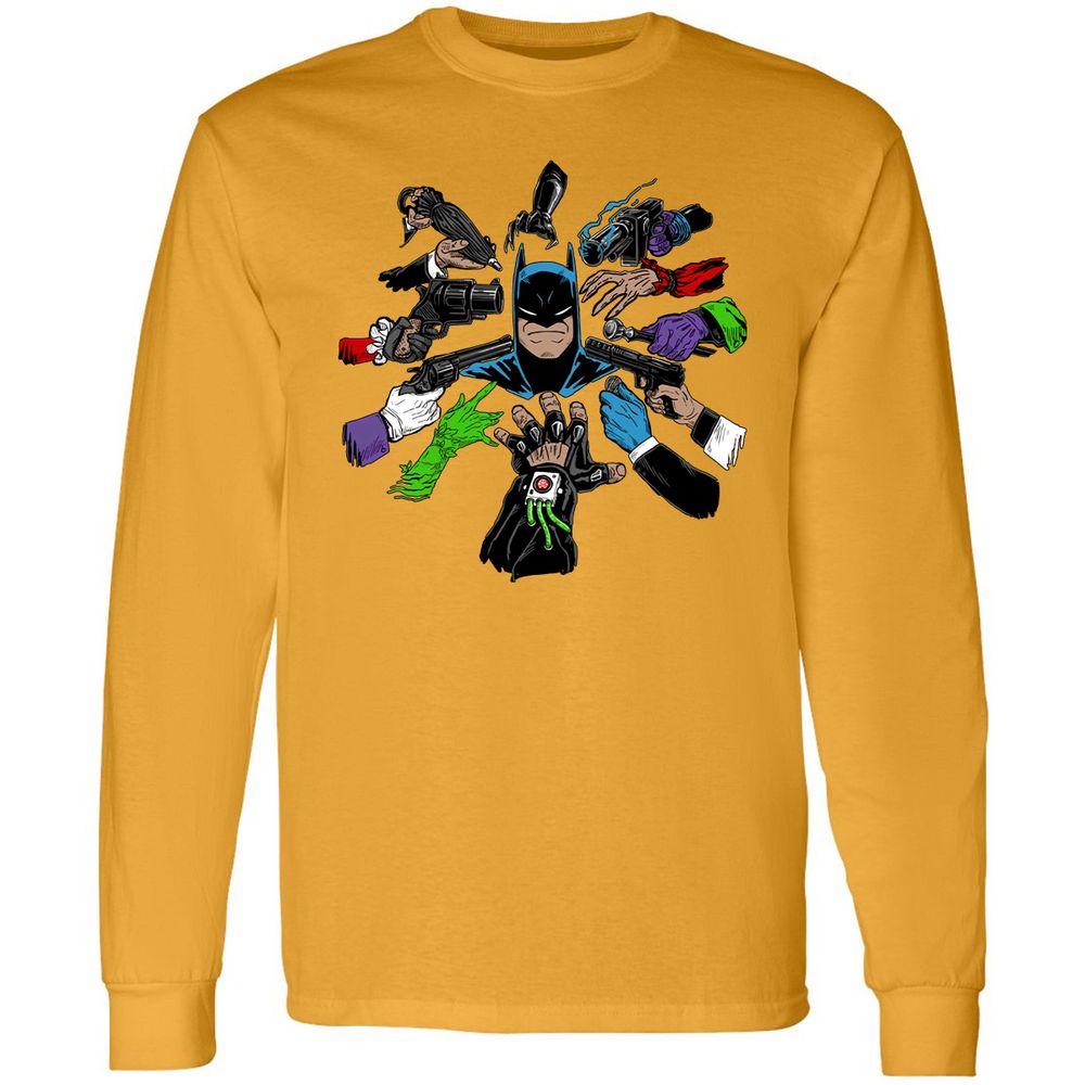 Long Sleeve T-Shirt - HQED41RW - Gold - 9