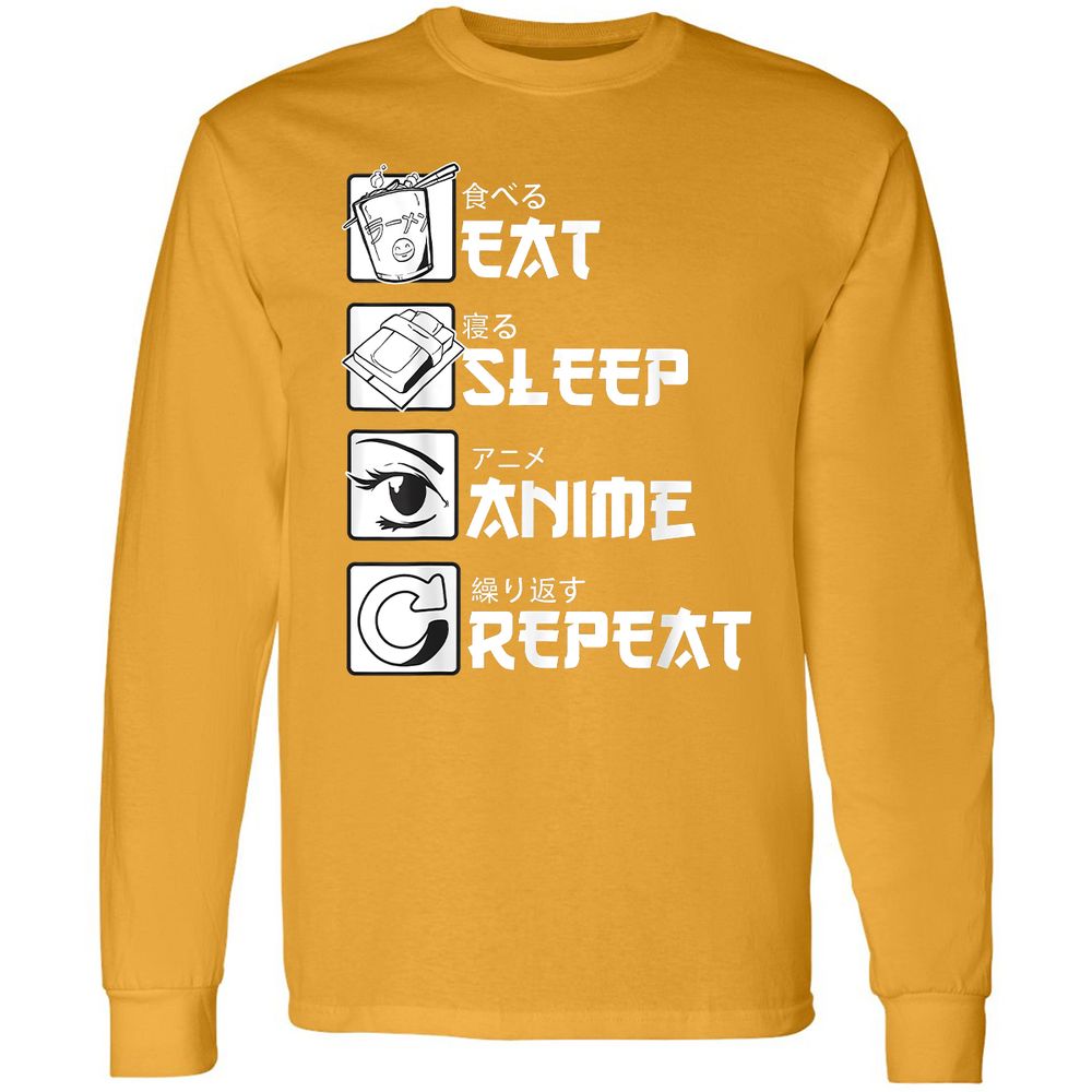Long Sleeve T-Shirt - XR2PAX9W - Gold - 9