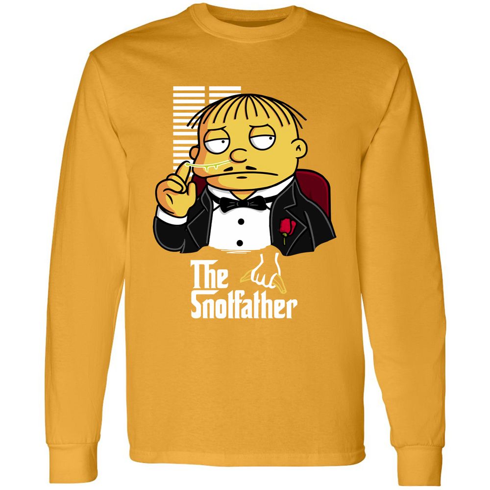 Long Sleeve T-Shirt - PTTZEYJ6 - Gold - 9