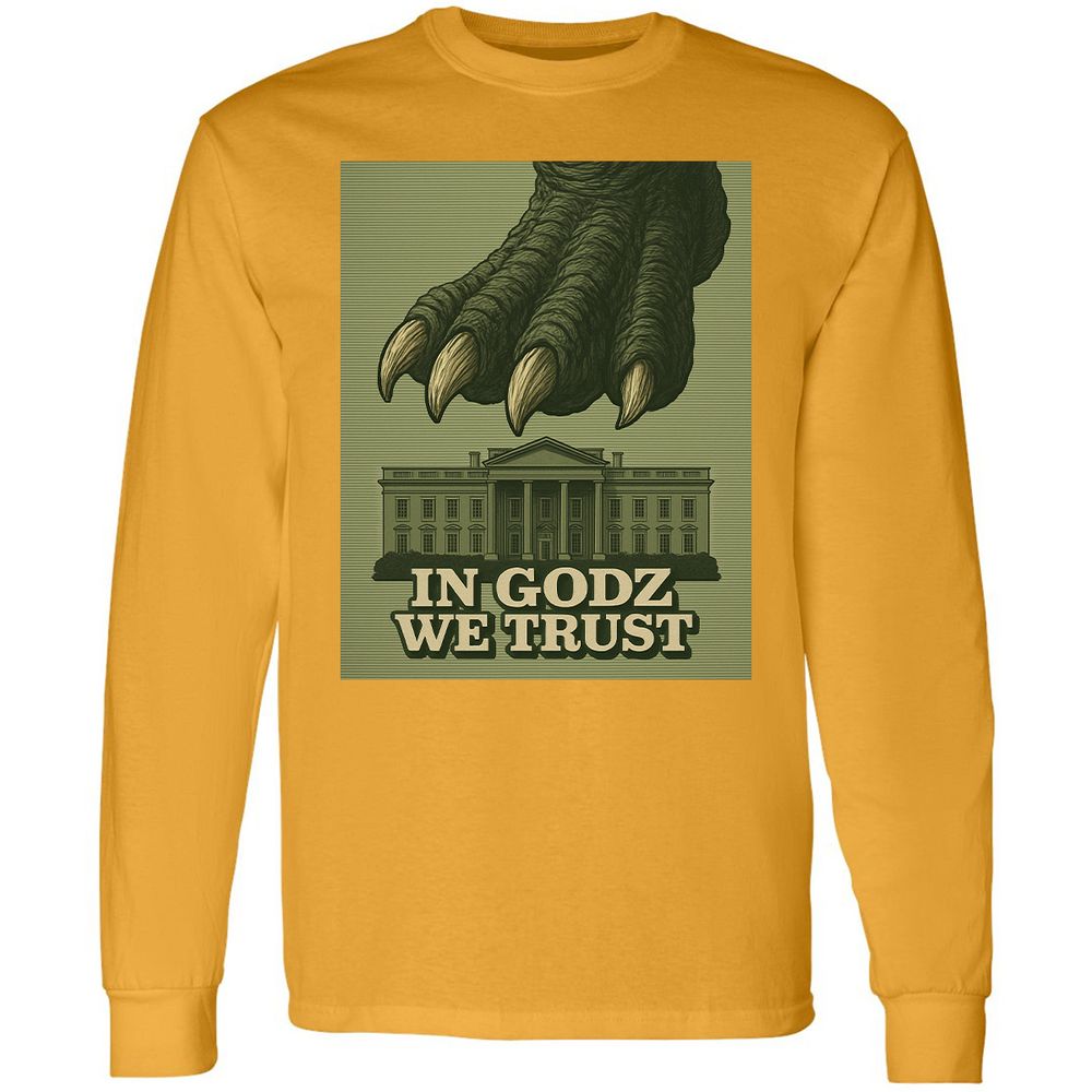 Long Sleeve T-Shirt - 43DR4N5X - Gold - 9