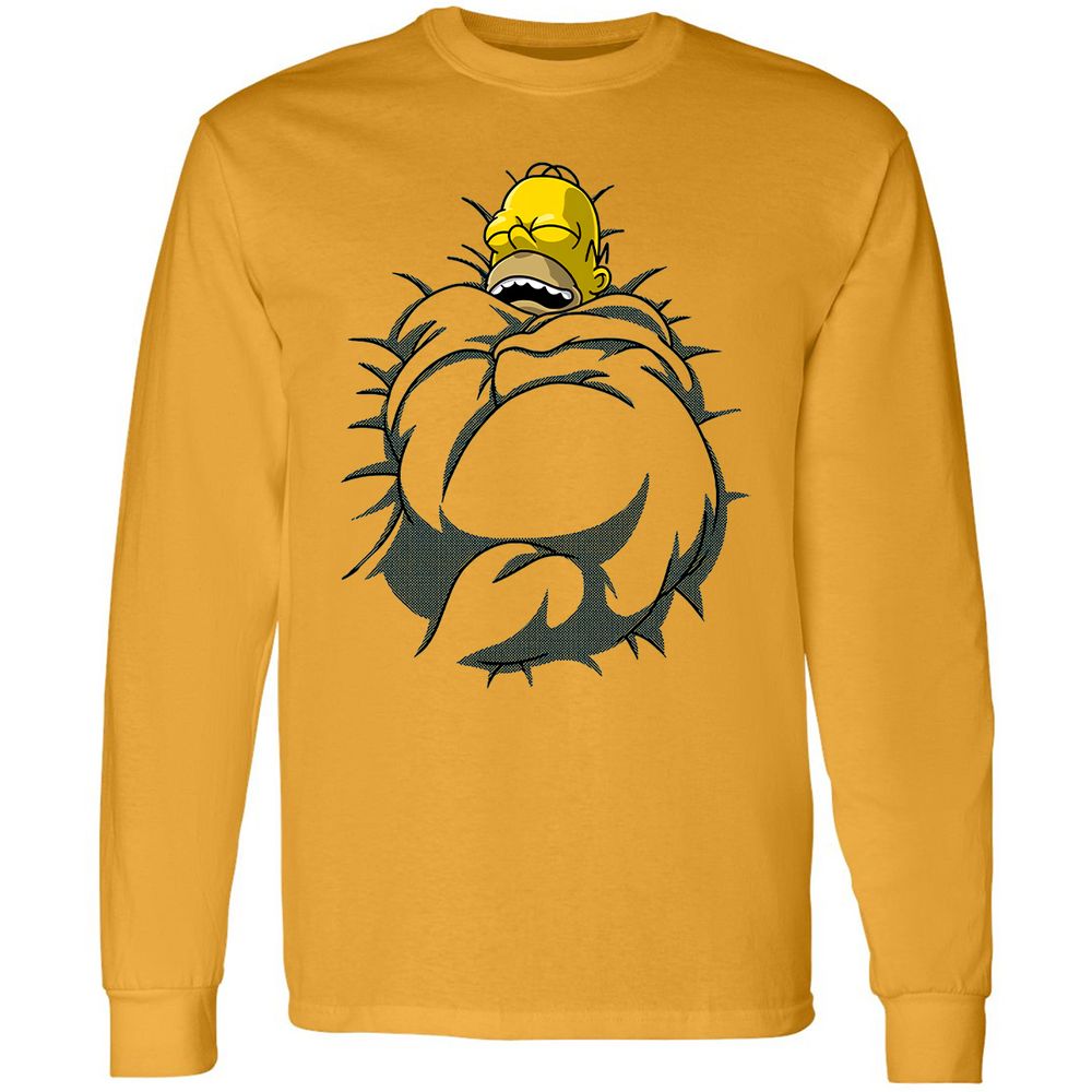 Long Sleeve T-Shirt - LMF734TT - Gold - 9