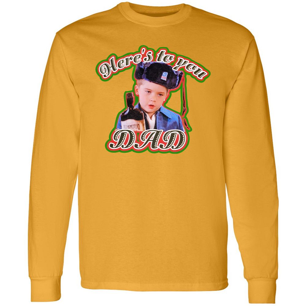 Long Sleeve T-Shirt - CFHL3GU3 - Gold - 9