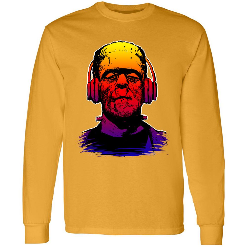 Long Sleeve T-Shirt - MHGFR4P2 - Gold - 9