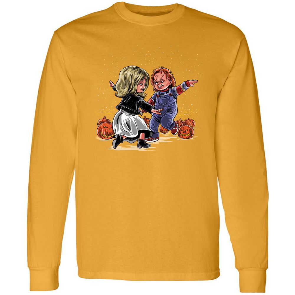 Long Sleeve T-Shirt - 1EHPTFU2 - Gold - 9