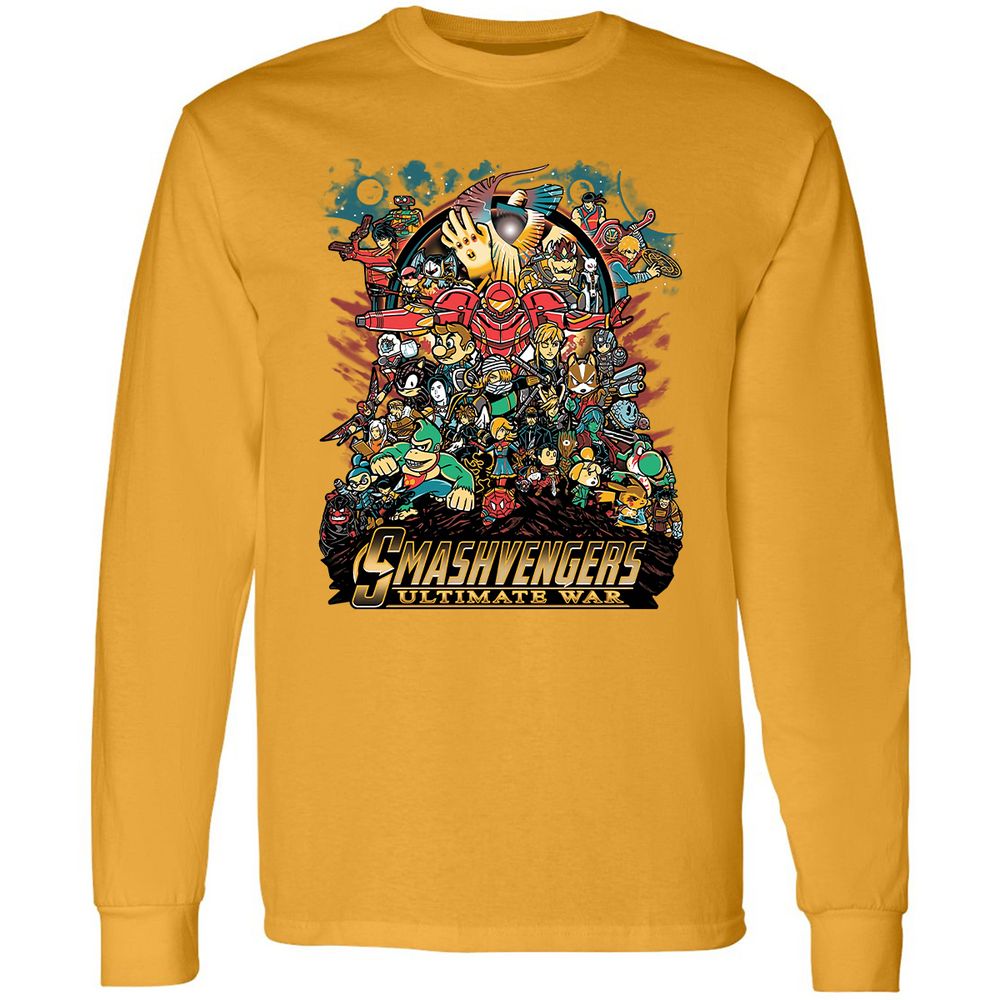 Long Sleeve T-Shirt - AMF1ZGFC - Gold - 9