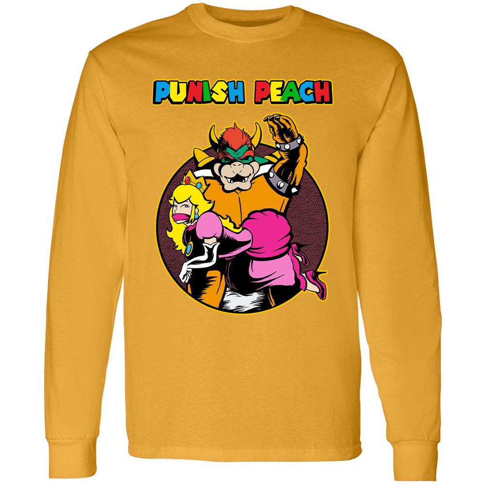 Long Sleeve T-Shirt - Z5AMG3U3 - Gold - 9