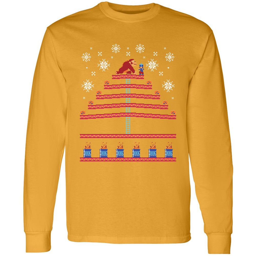 Long Sleeve T-Shirt - HX83U8JE - Gold - 9