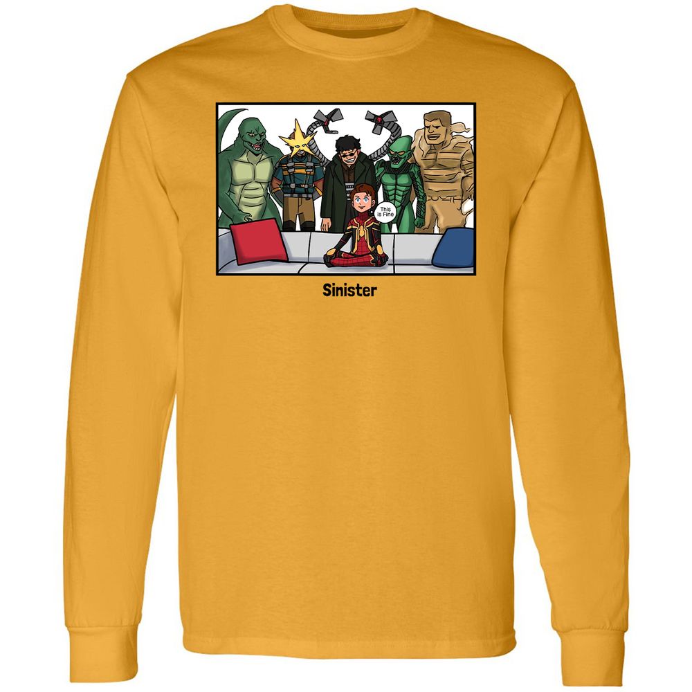 Long Sleeve T-Shirt - Z97VGDM1 - Gold - 9