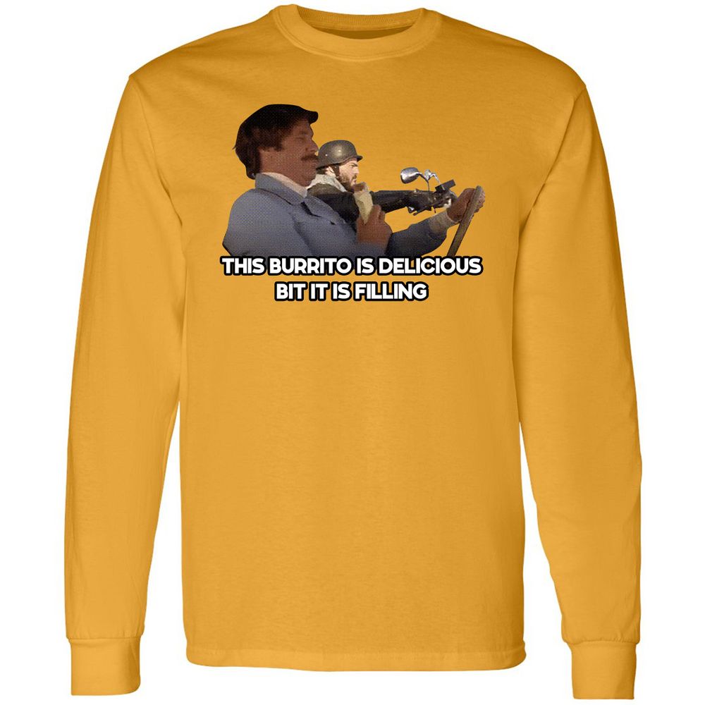 Long Sleeve T-Shirt - KHV8RVAE - Gold - 9