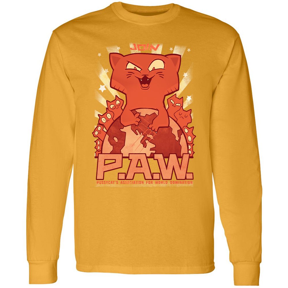 Long Sleeve T-Shirt - AY8AEGCU - Gold - 9