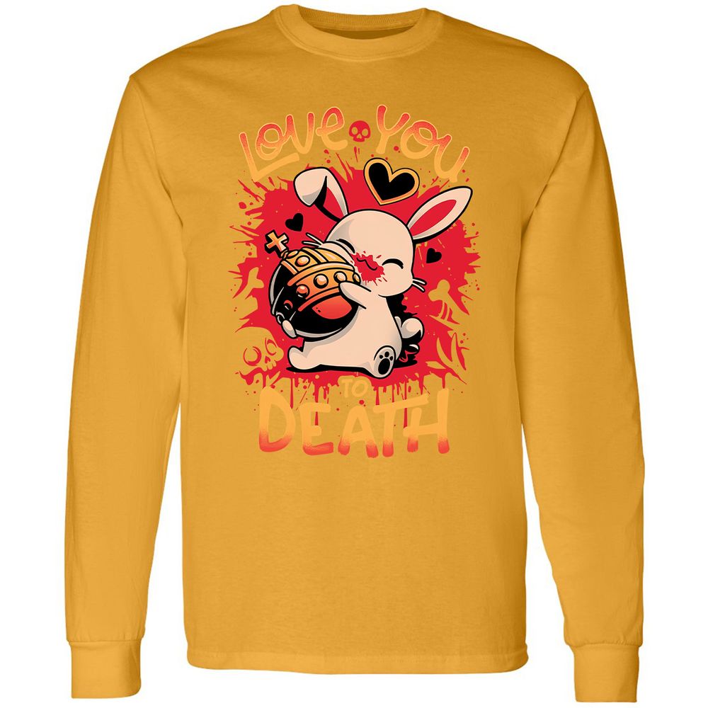 Long Sleeve T-Shirt - 1X7NL3FJ - Gold - 9