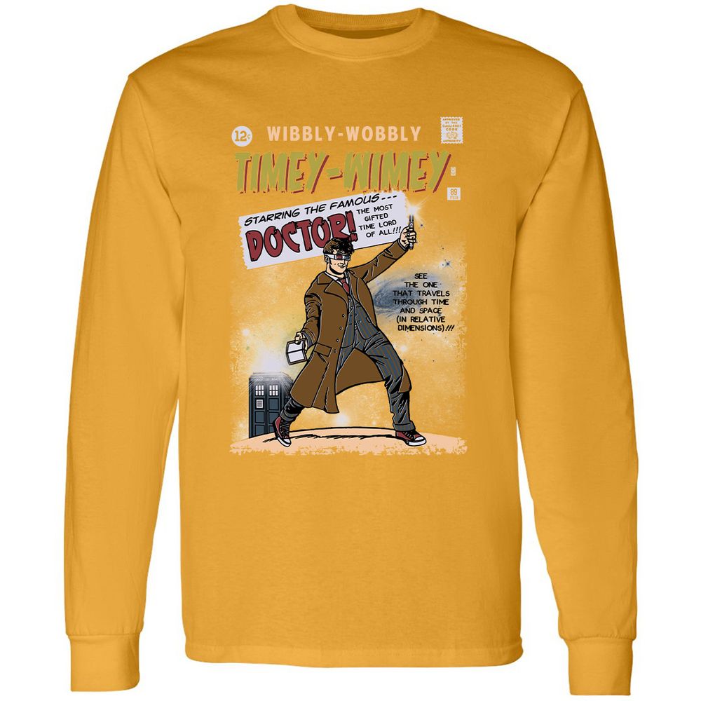 Long Sleeve T-Shirt - P63EXYNV - Gold - 9