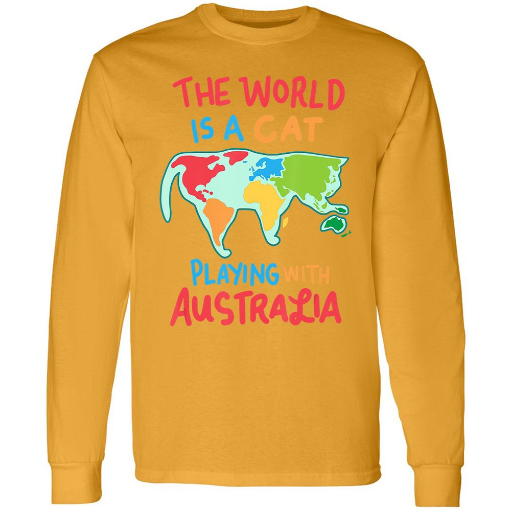 Long Sleeve T-Shirt - G51UP4T3 - Gold - 9