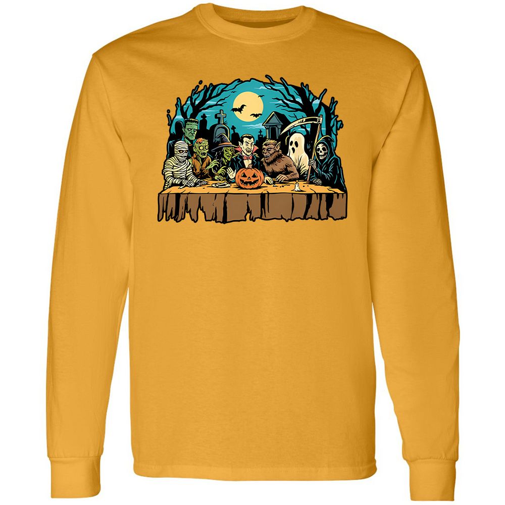 Long Sleeve T-Shirt - XD8KB45T - Gold - 9