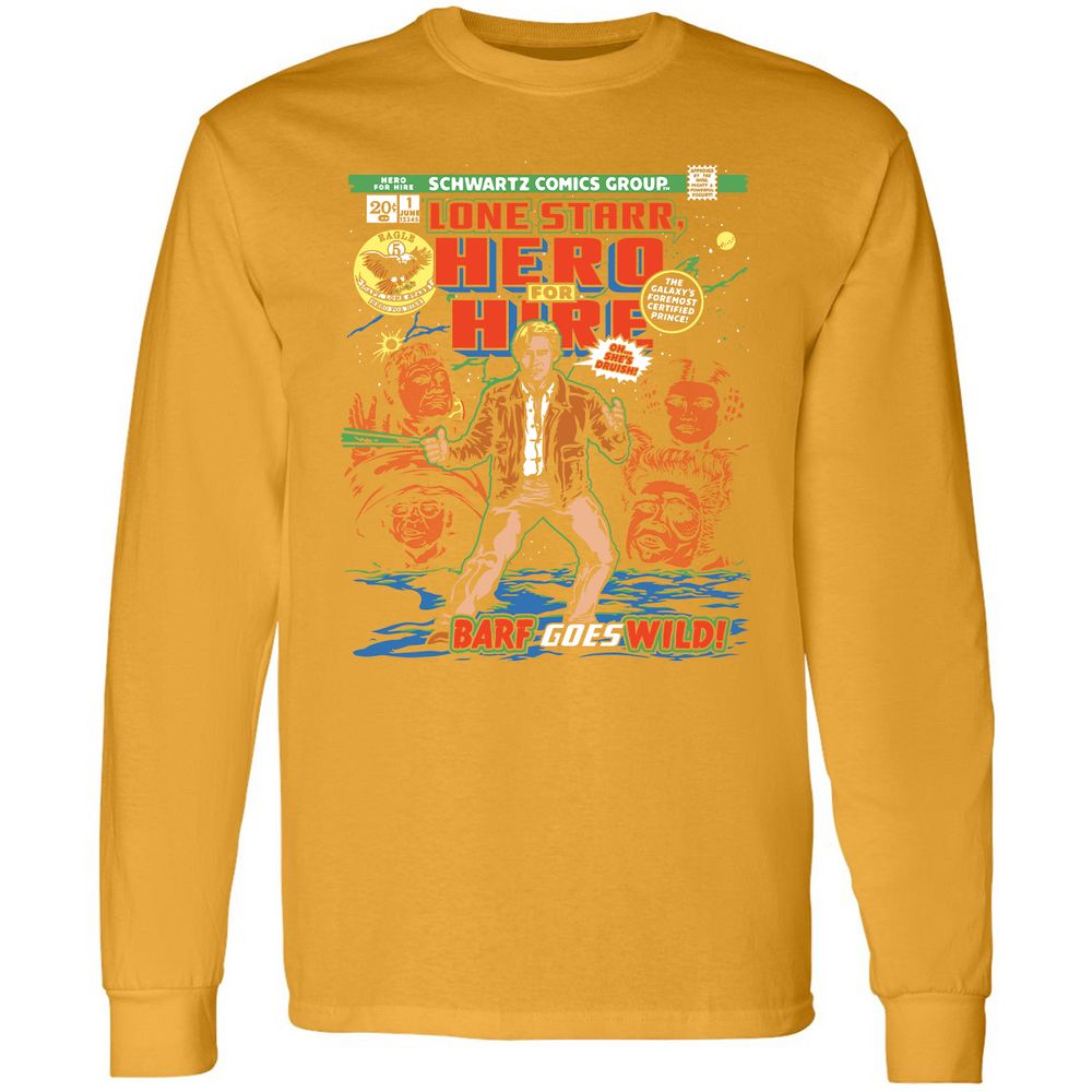 Long Sleeve T-Shirt - KJBFR13F - Gold - 9