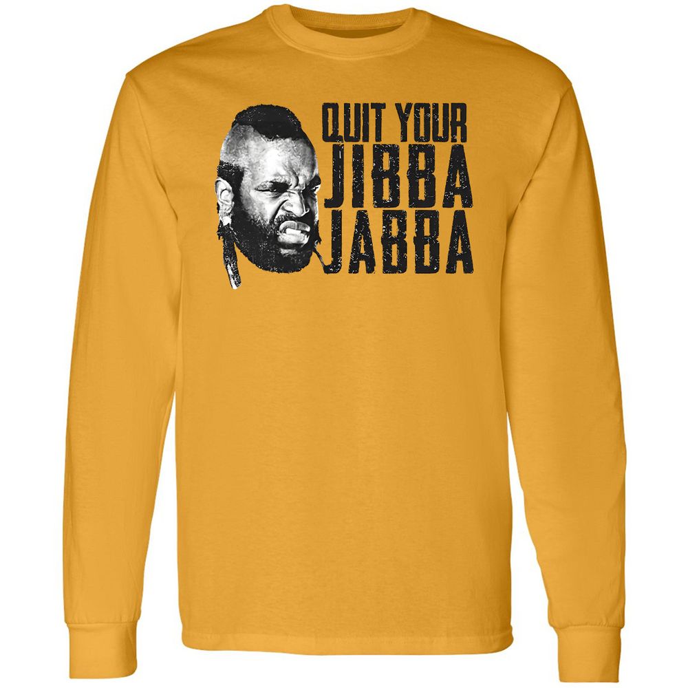 Long Sleeve T-Shirt - KZ1FUWL7 - Gold - 9