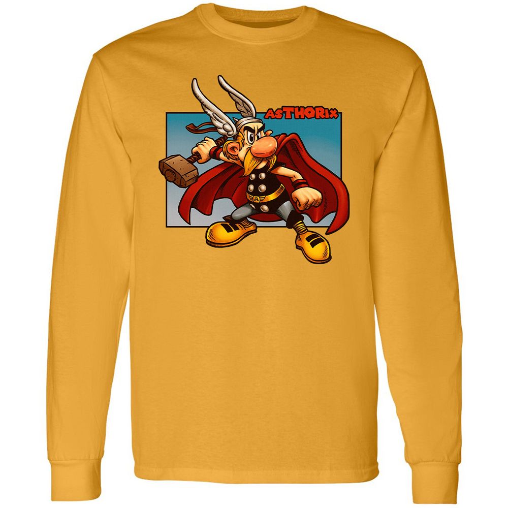 Long Sleeve T-Shirt - TZS7K58W - Gold - 9