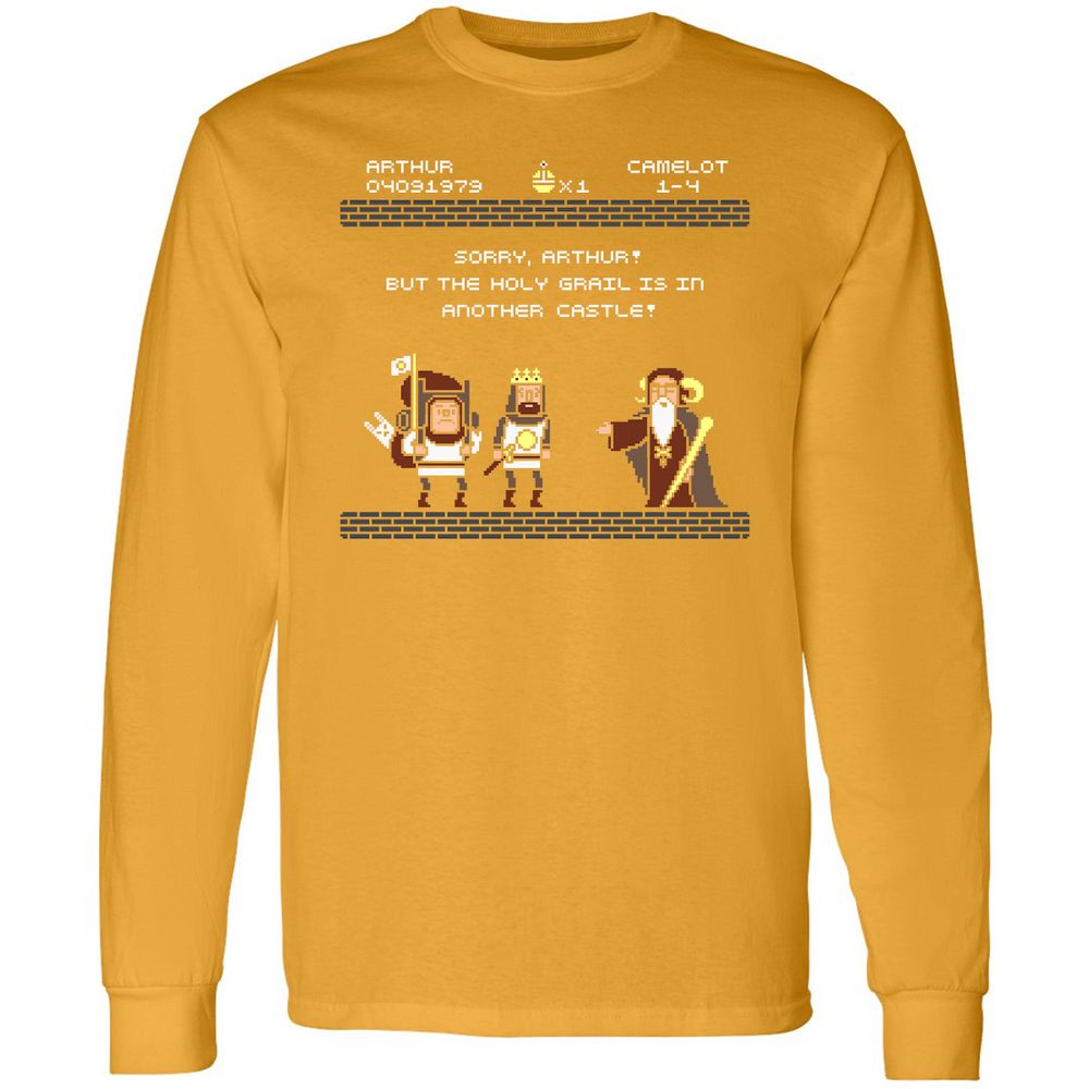 Long Sleeve T-Shirt - ULLJTUZ1 - Gold - 9