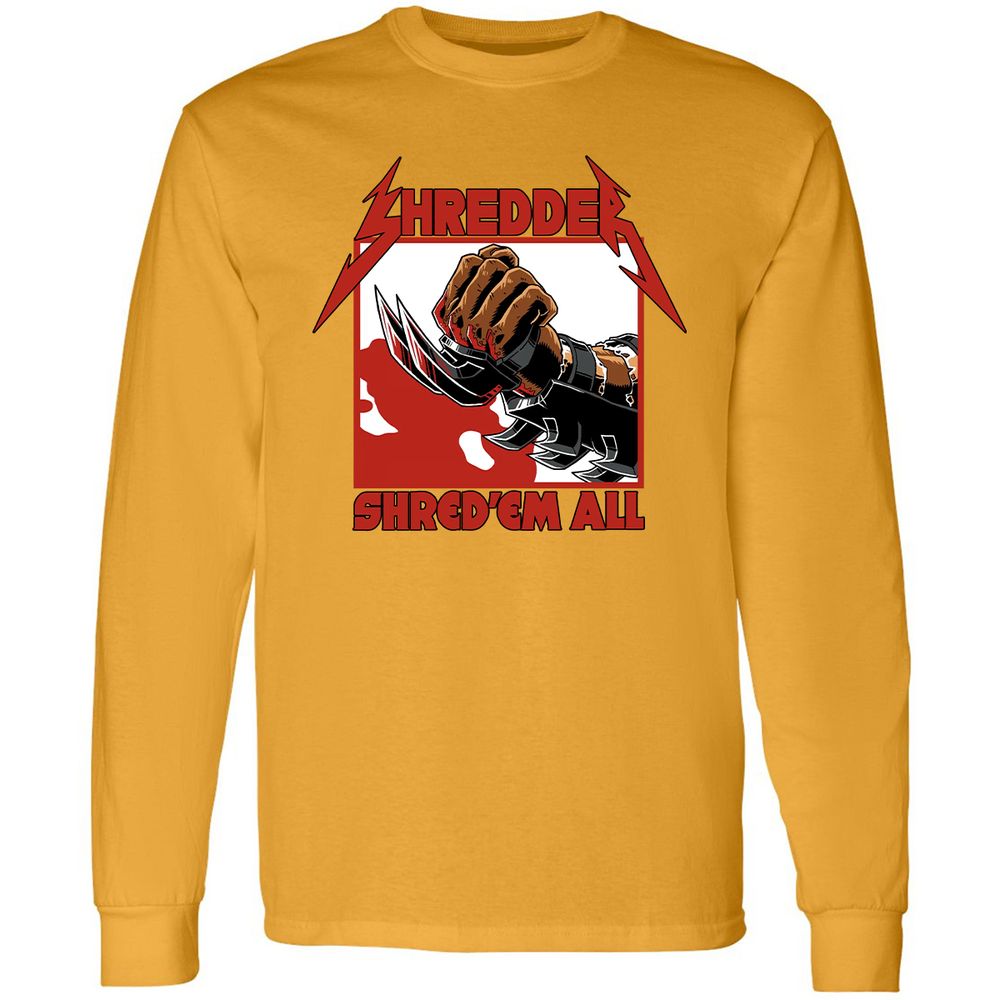 Long Sleeve T-Shirt - ZYD9HG3C - Gold - 9