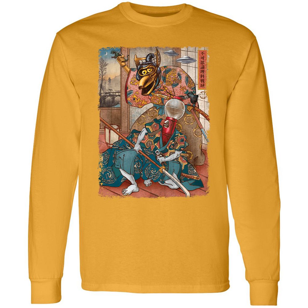 Long Sleeve T-Shirt - W7SU561S - Gold - 9