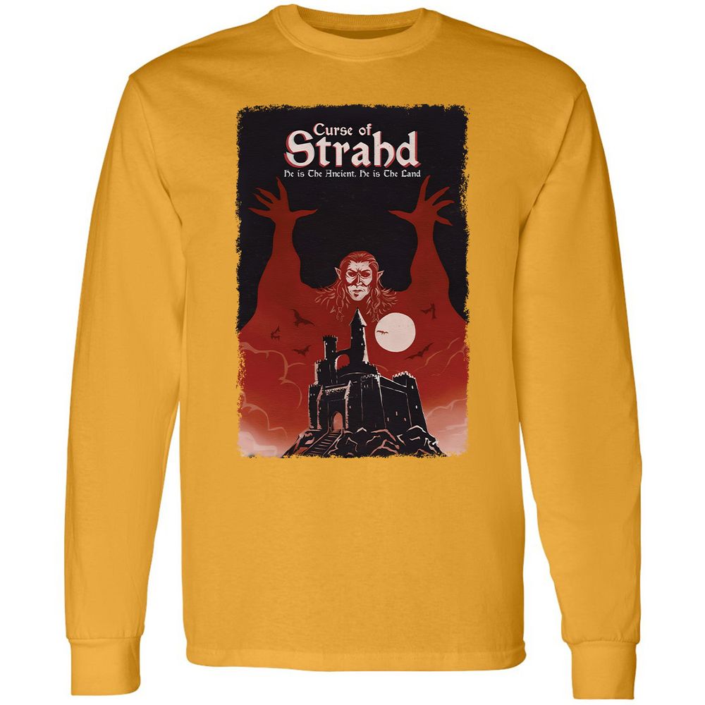 Long Sleeve T-Shirt - W7DGCF1E - Gold - 9