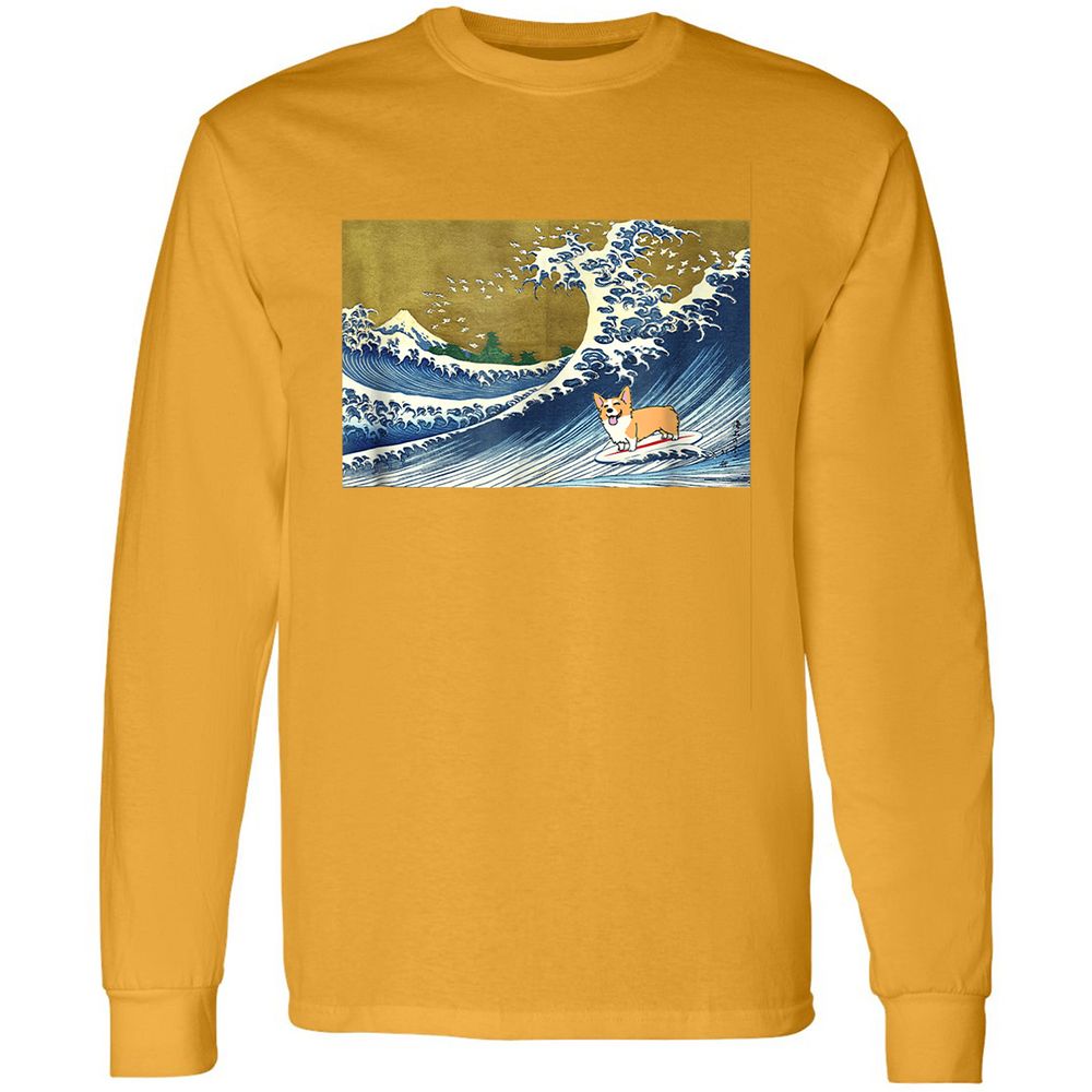 Long Sleeve T-Shirt - EF7EDWAR - Gold - 9