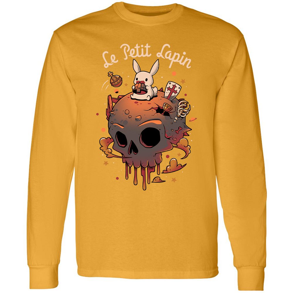 Long Sleeve T-Shirt - ZRDWRCVW - Gold - 9