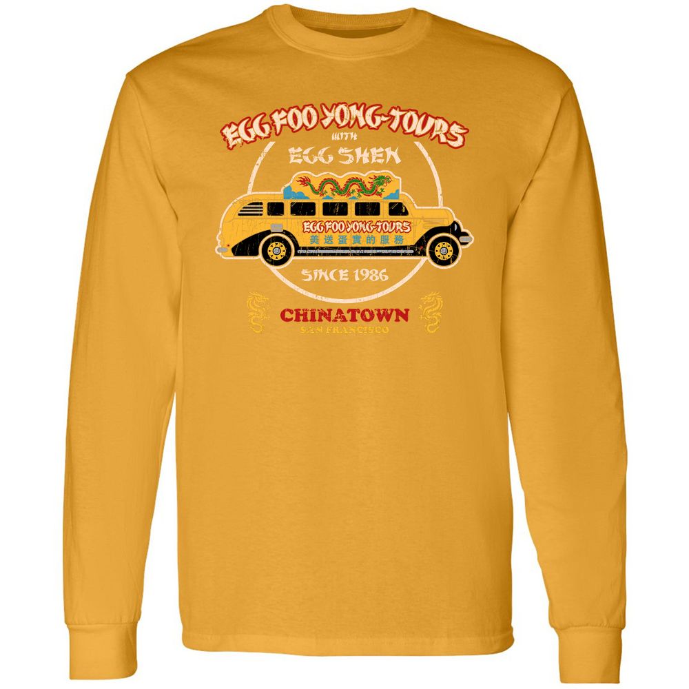 Long Sleeve T-Shirt - 5U4YXGCB - Gold - 9