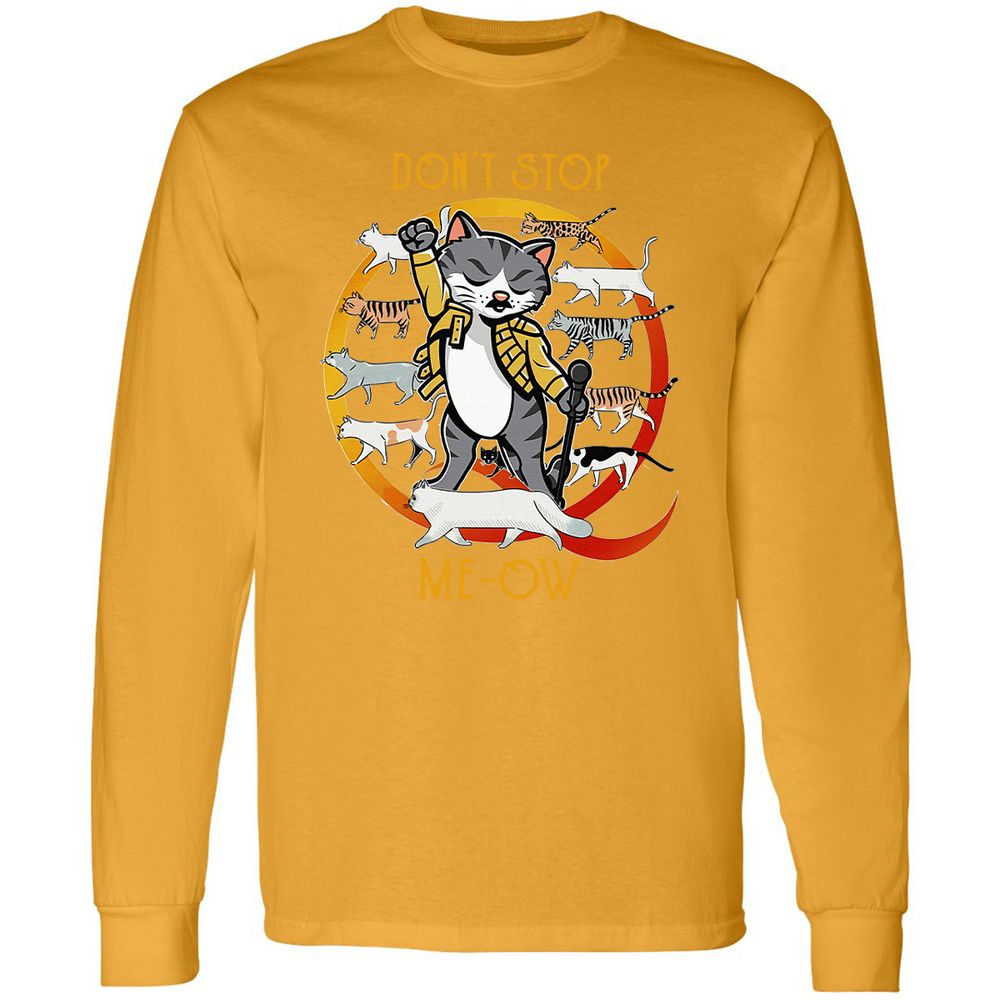 Long Sleeve T-Shirt - 5A71T5QX - Gold - 9