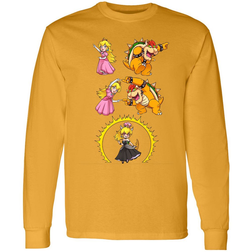 Long Sleeve T-Shirt - 5ZA6W2UZ - Gold - 9
