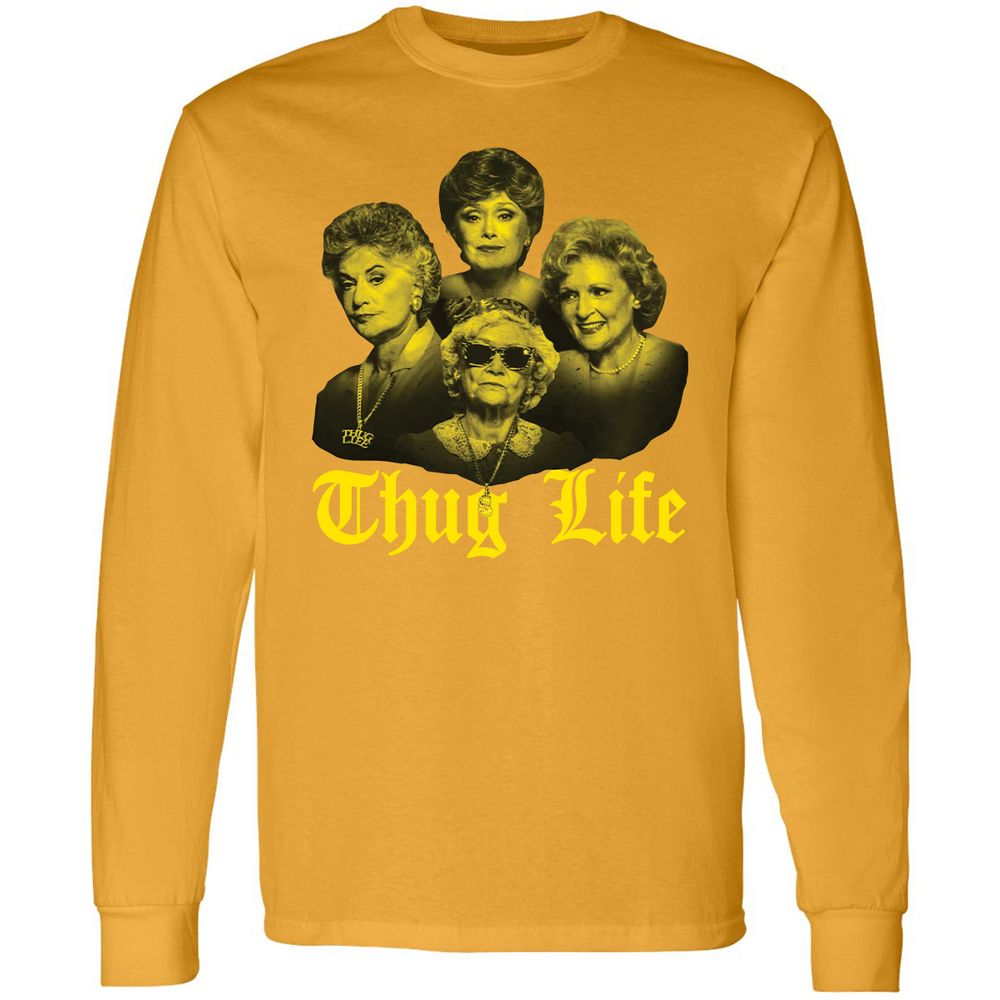 Long Sleeve T-Shirt - 51RQN5FC - Gold - 9