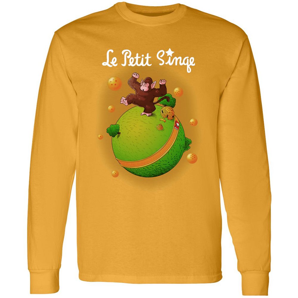 Long Sleeve T-Shirt - TUE3V9XK - Gold - 9