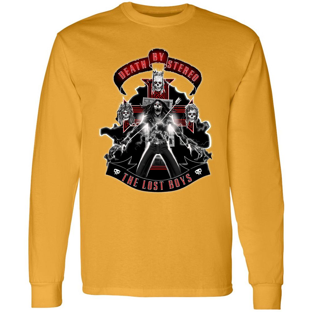 Long Sleeve T-Shirt - DLJYCZBD - Gold - 9