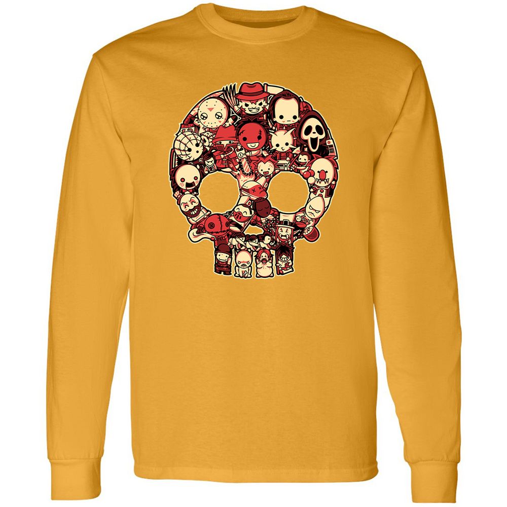 Long Sleeve T-Shirt - 8N6NQRSF - Gold - 9