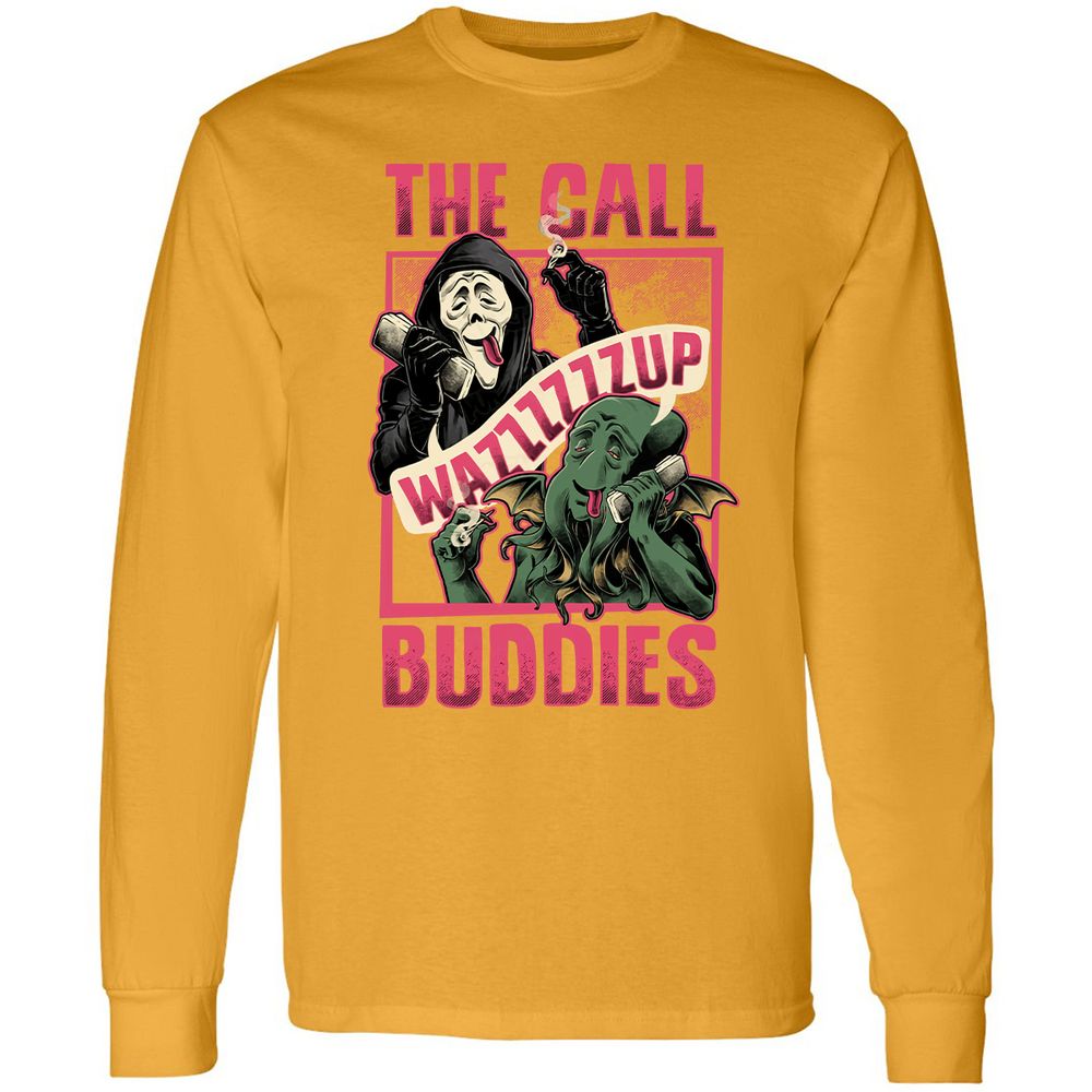 Long Sleeve T-Shirt - 9ZS49Q5D - Gold - 9