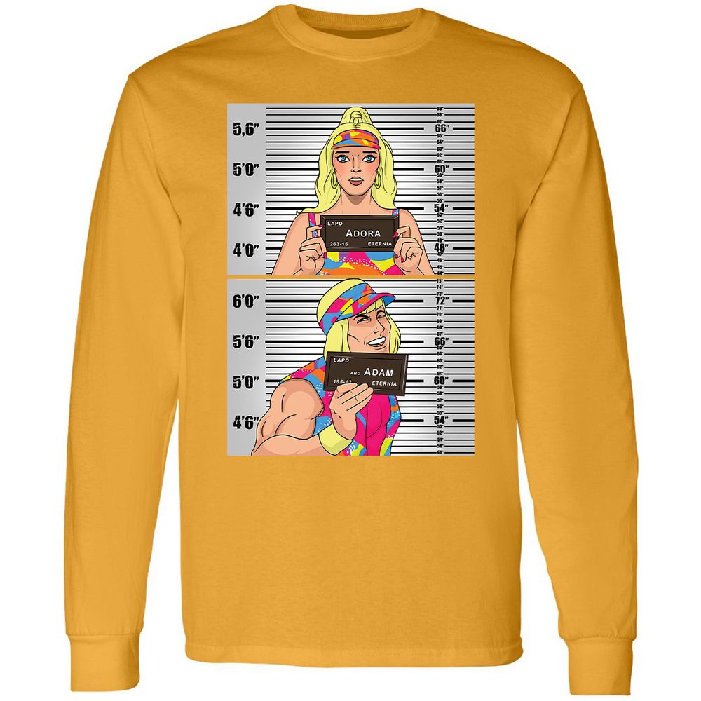 Long Sleeve T-Shirt - EEGEAVFV - Gold - 9