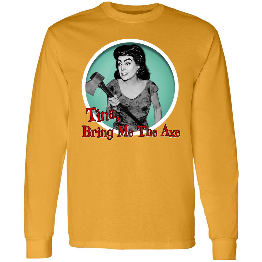 Long Sleeve T-Shirt - FEWX9KWM - Gold - 9